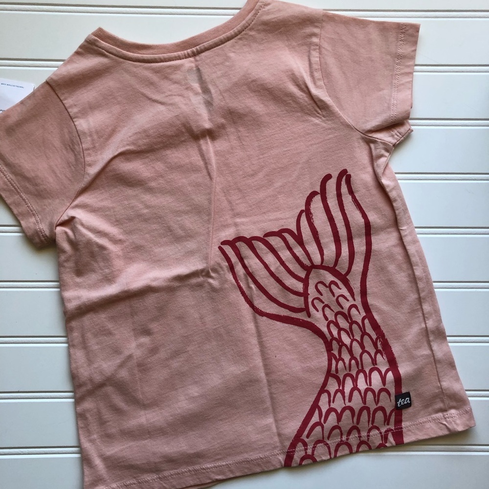 Tea Collection Pink Graphic Tee - Picture 4 of 6